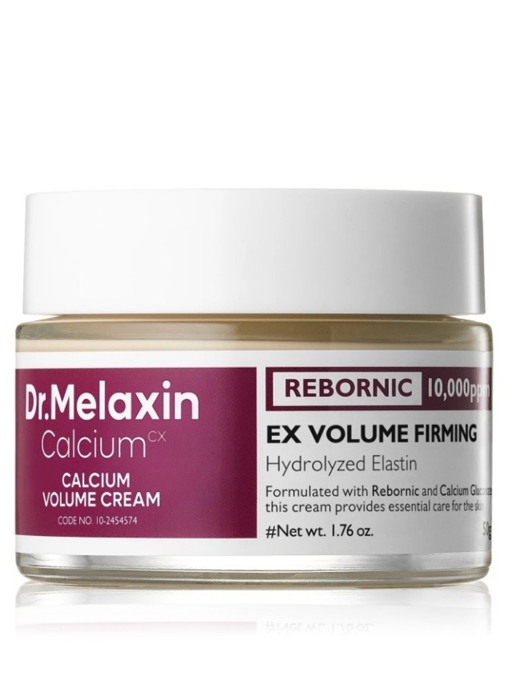 Calcium EX Volume Firming Eye Cream — White & Burgundy
